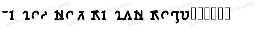 times new riman regu字体转换